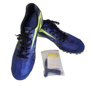 Asics Mens Hyper LD Track & Field Shoes Cleats w/ Tool Blue G404Y Mens Size 12